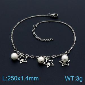 Stainless Steel Anklet - KJ2951-DL