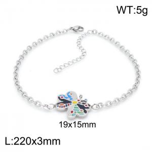 Stainless Steel Anklet - KJ2956-Z