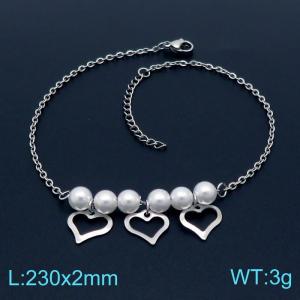 Stainless Steel Anklet - KJ2999-DL