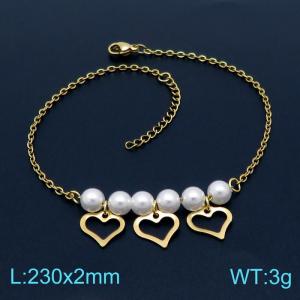 Gold-Plating Anklets - KJ3000-DL