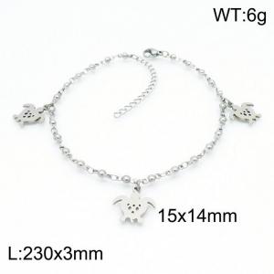 Stainless Steel Anklet - KJ3019-Z