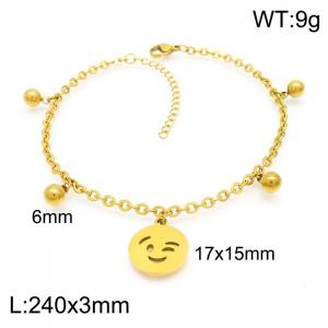 Gold-Plating Anklets - KJ3029-Z