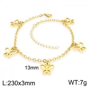 Stainless Steel Anklet - KJ306-Z