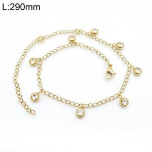 Gold-Plating Anklets - KJ3100-TOM