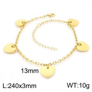 Stainless Steel Anklet - KJ313-Z