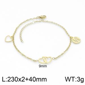 Gold-Plating Anklets - KJ3248-DL