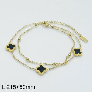 Gold-Plating Anklets - KJ3256-KL