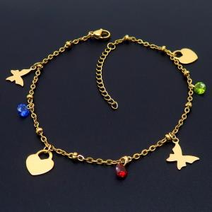 Gold-Plating Anklets - KJ3274-DL