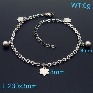 Stainless Steel Anklet - KJ3368-Z