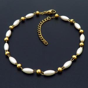 Gold-Plating Anklets - KJ3416-RY