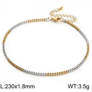 Stainless Steel Anklet - KJ3513-Z