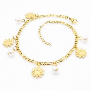 Gold-Plating Anklets - KJ3522-DL