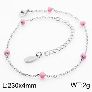 Stainless Steel Anklet - KJ3621-Z