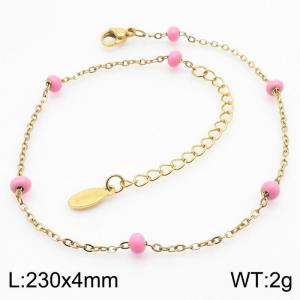 Gold-Plating Anklets - KJ3622-Z