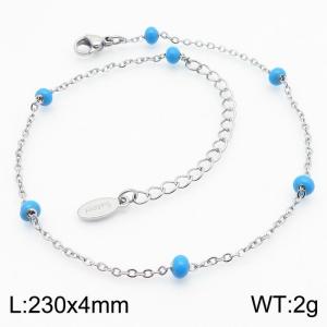 Stainless Steel Anklet - KJ3628-Z