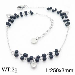 Stainless Steel Anklet - KJ3633-JC