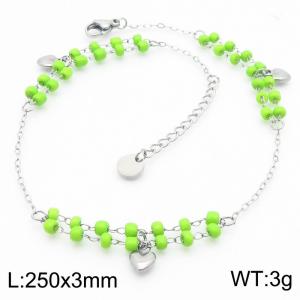 Stainless Steel Anklet - KJ3635-JC