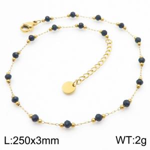 Gold-Plating Anklets - KJ3641-JC