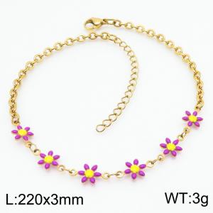 Gold-Plating Anklets - KJ3660-Z