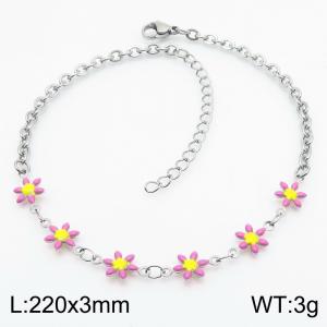 Stainless Steel Anklet - KJ3668-Z