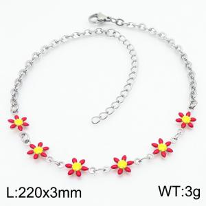 Stainless Steel Anklet - KJ3669-Z