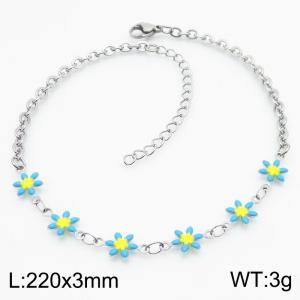 Stainless Steel Anklet - KJ3672-Z