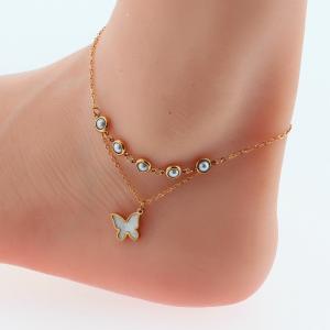Gold-Plating Anklets - KJ3682-HM