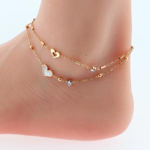 Gold-Plating Anklets - KJ3688-HM