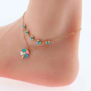 Gold-Plating Anklets - KJ3691-HM