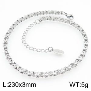 Stainless steel ankle chain - KJ3733-Z