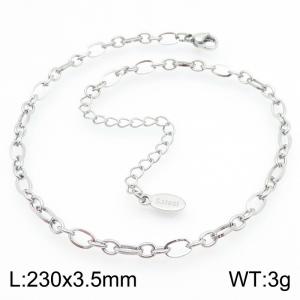 Stainless steel ankle chain - KJ3738-Z