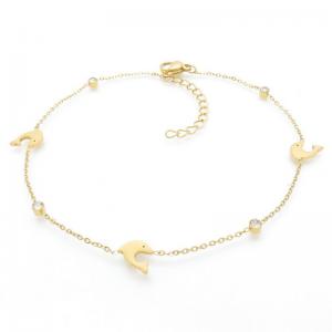 Gold-Plating Anklets - KJ3830-HDJ