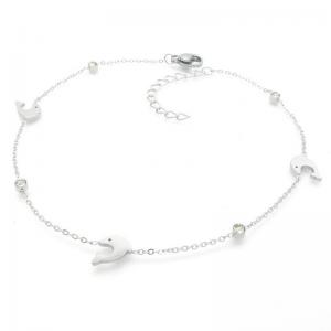 Stainless Steel Anklet - KJ3847-HDJ