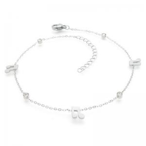 Stainless Steel Anklet - KJ3854-HDJ