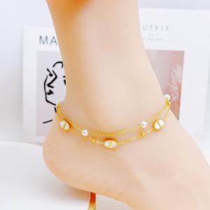 Gold-Plating Anklets - KJ4139-SXSJ