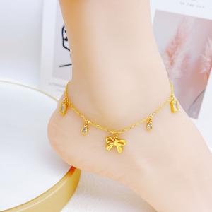 Gold-Plating Anklets - KJ4149-SXSJ