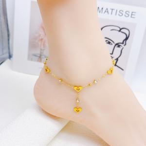 Gold-Plating Anklets - KJ4176-SXSJ