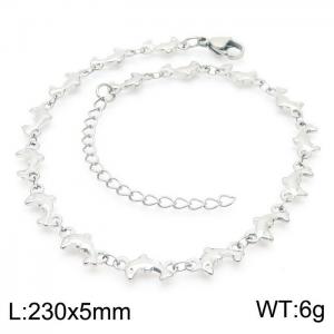 Stainless Steel Anklet - KJ422-Z