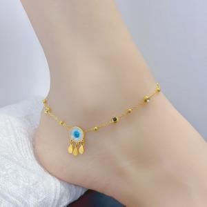 Gold-Plating Anklets - KJ4223-SXSJ
