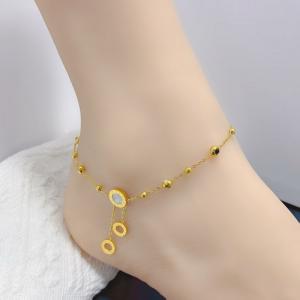 Gold-Plating Anklets - KJ4226-SXSJ