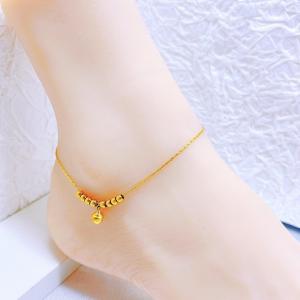 Gold-Plating Anklets - KJ4234-SXSJ