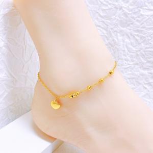 Gold-Plating Anklets - KJ4235-SXSJ