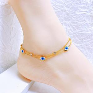 Gold-Plating Anklets - KJ4239-SXSJ