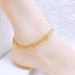 Gold-Plating Anklets - KJ4250-SXSJ