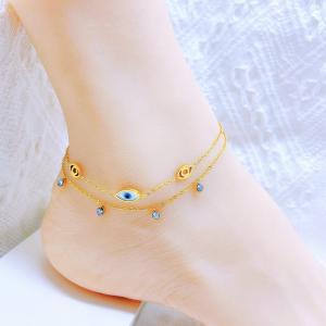 Gold-Plating Anklets - KJ4260-SXSJ