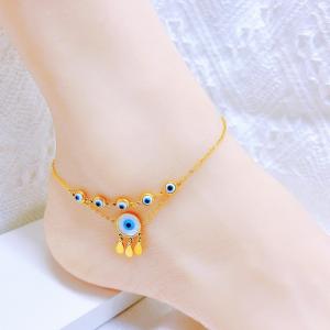 Gold-Plating Anklets - KJ4272-SXSJ