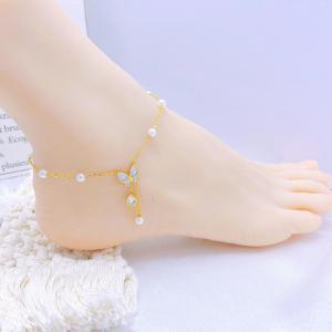 Gold-Plating Anklets - KJ4284-SXSJ
