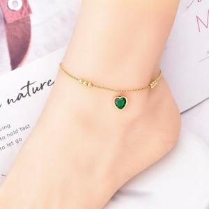 Gold-Plating Anklets - KJ4291-SXSJ