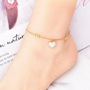 Gold-Plating Anklets - KJ4292-SXSJ