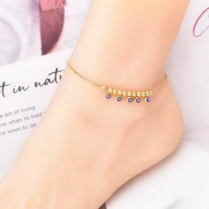 Gold-Plating Anklets - KJ4298-SXSJ